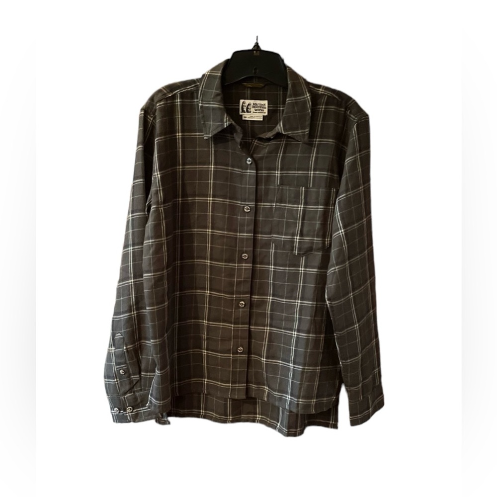 NWT Marmot Women Fairfax Boyfriend Midweight Flannel Shirt - Picture 5 of 13
